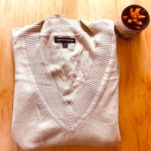 Express sparkly gold sweater